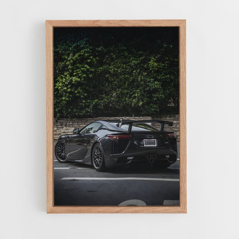 Poster Lfa nurburgring – affiche Lexus (vue 4)